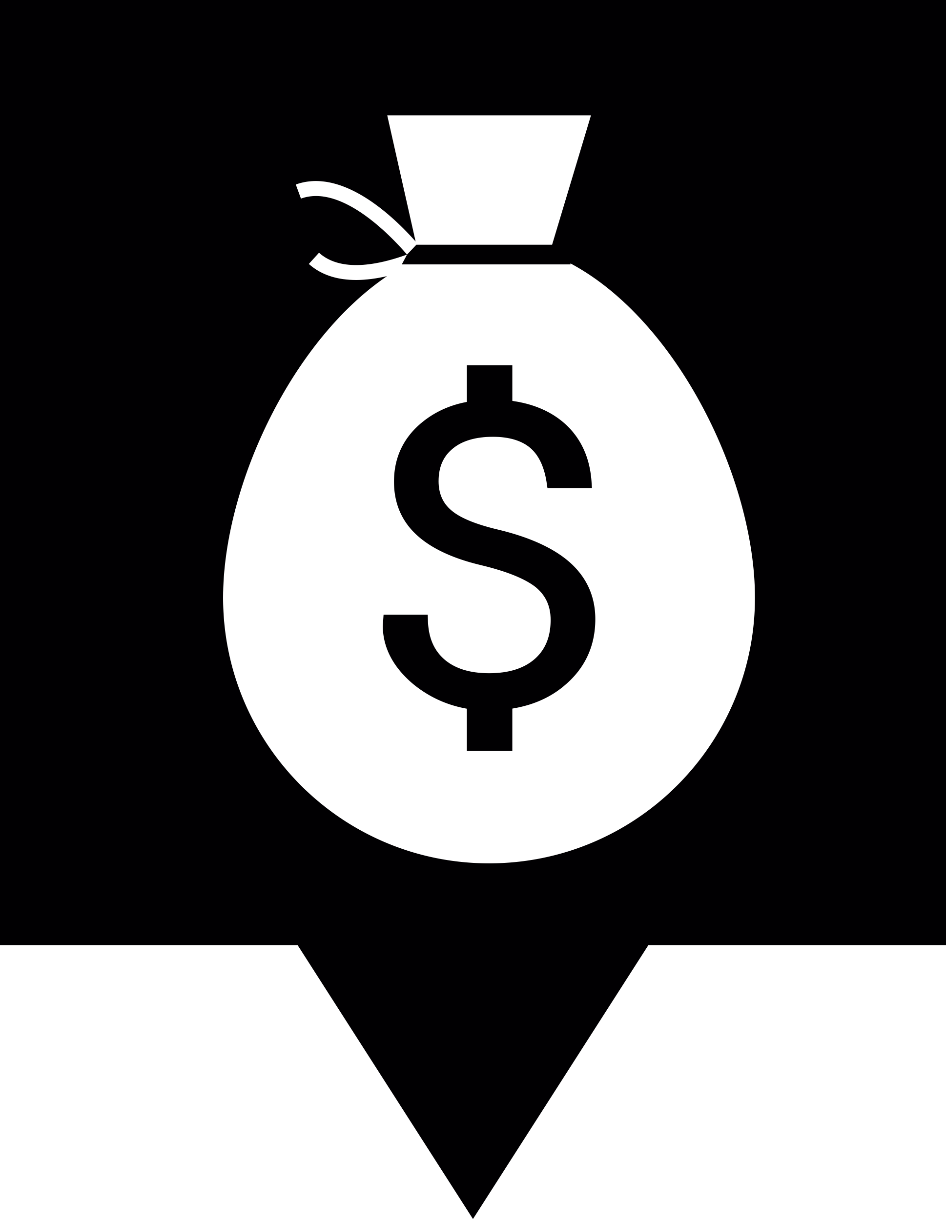 Bank Pin Simple Line Art Svg Free Vectors